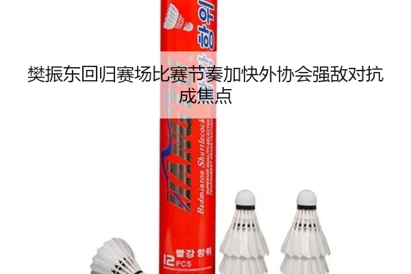 樊振东回归赛场比赛节奏加快外协会强敌对抗成焦点